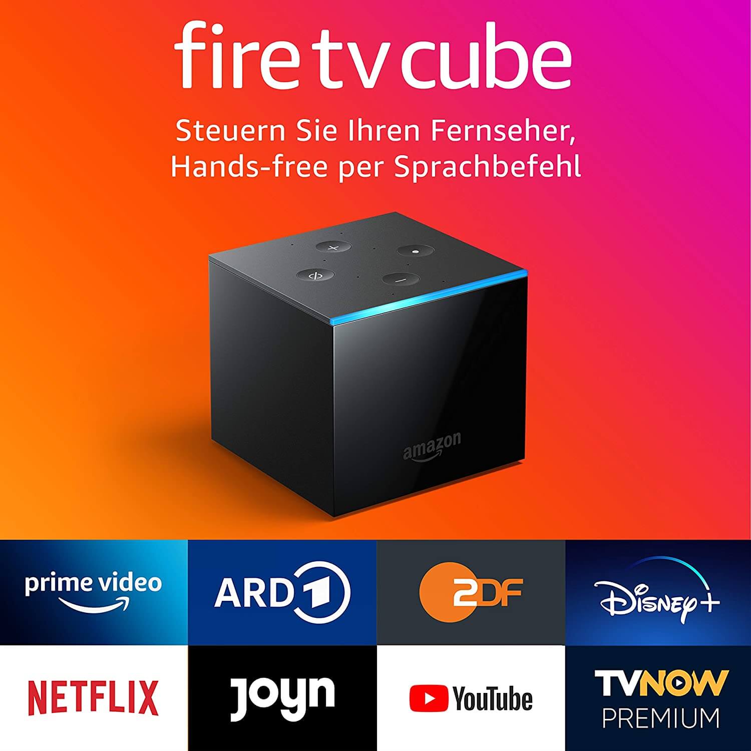 Fire TV Cube mit Alexa 4K Ultra HD-Streaming-Mediaplayer für nur 59,99€ statt 119,99€
